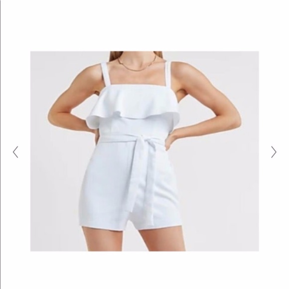 Express Ruffled Romper - Picture 1 of 5